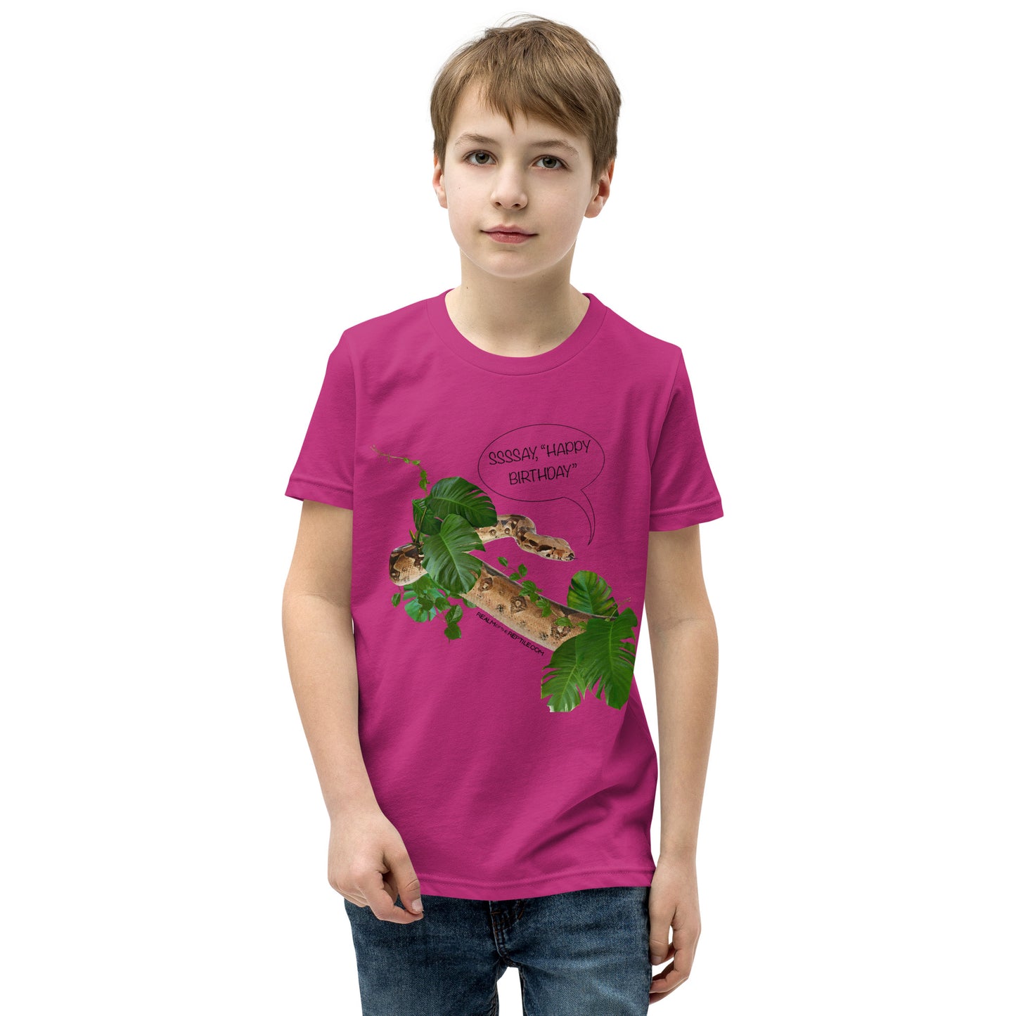 Happy Birthday - Youth Unisex Short Sleeve T-Shirt