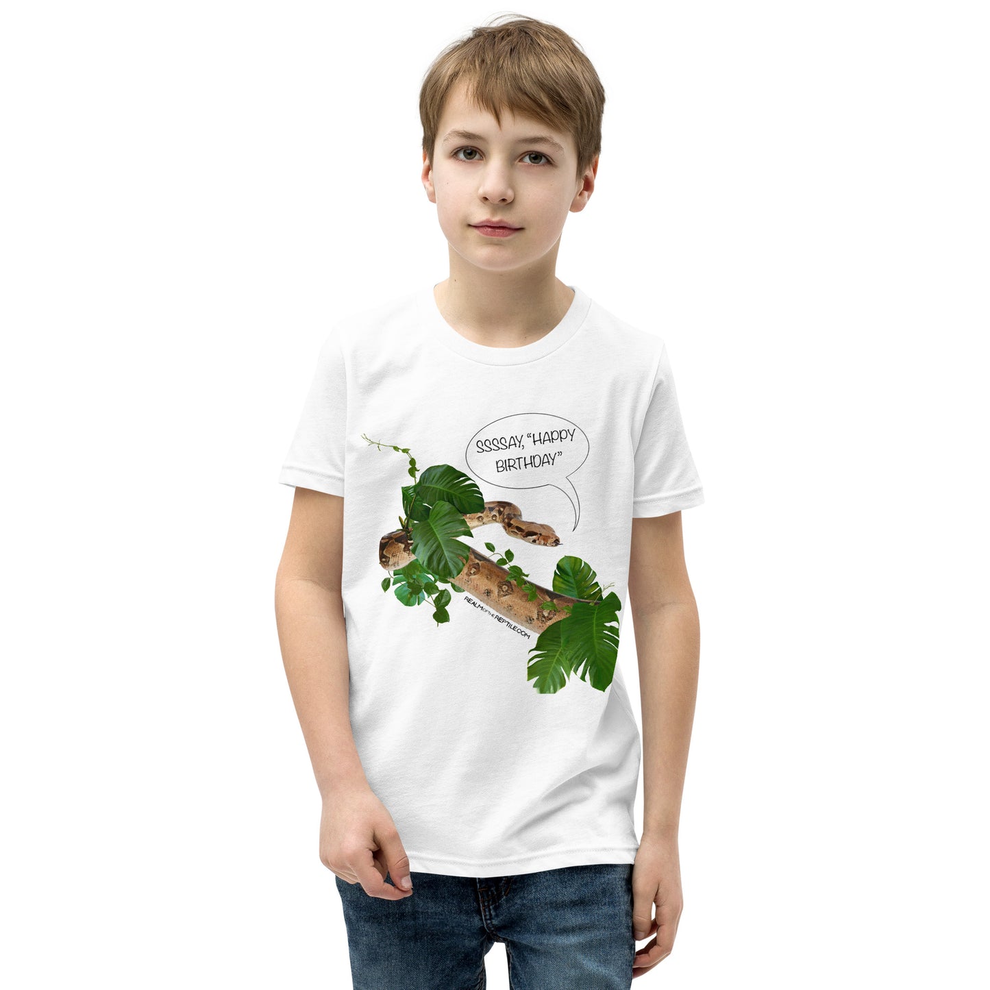 Happy Birthday - Youth Unisex Short Sleeve T-Shirt
