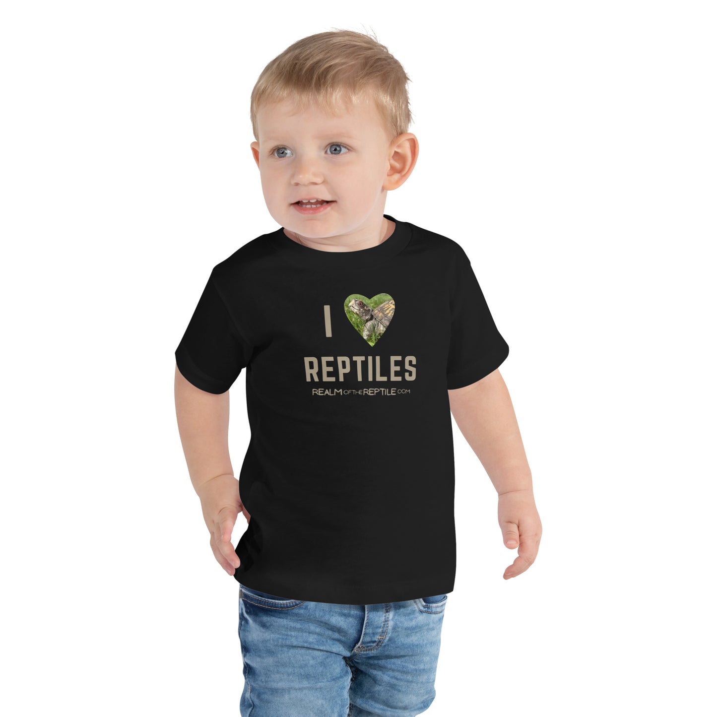 I Heart Reptiles - Toddler Short Sleeve Tee