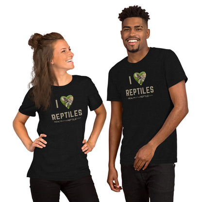 I Heart Reptiles - Adult Unisex t-shirt